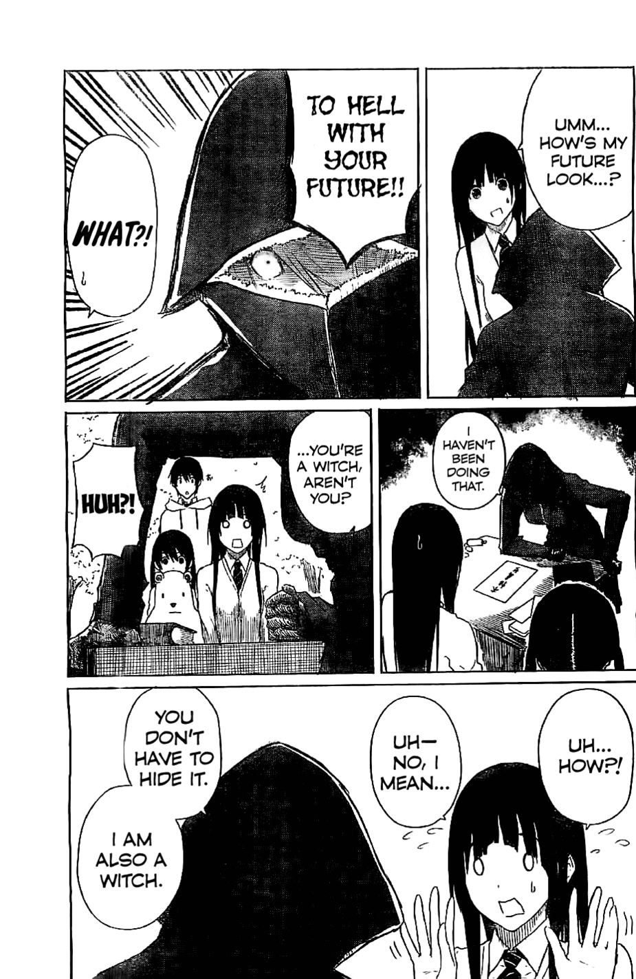 Flying Witch (ISHIZUKA Chihiro) Chapter 8 page 23 - Chapter 8: Diviner Among The Cherry Blossoms