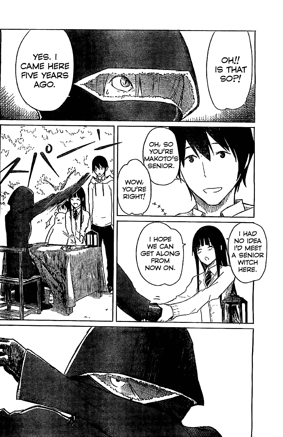 Flying Witch (ISHIZUKA Chihiro) Chapter 8 page 24 - Chapter 8: Diviner Among The Cherry Blossoms