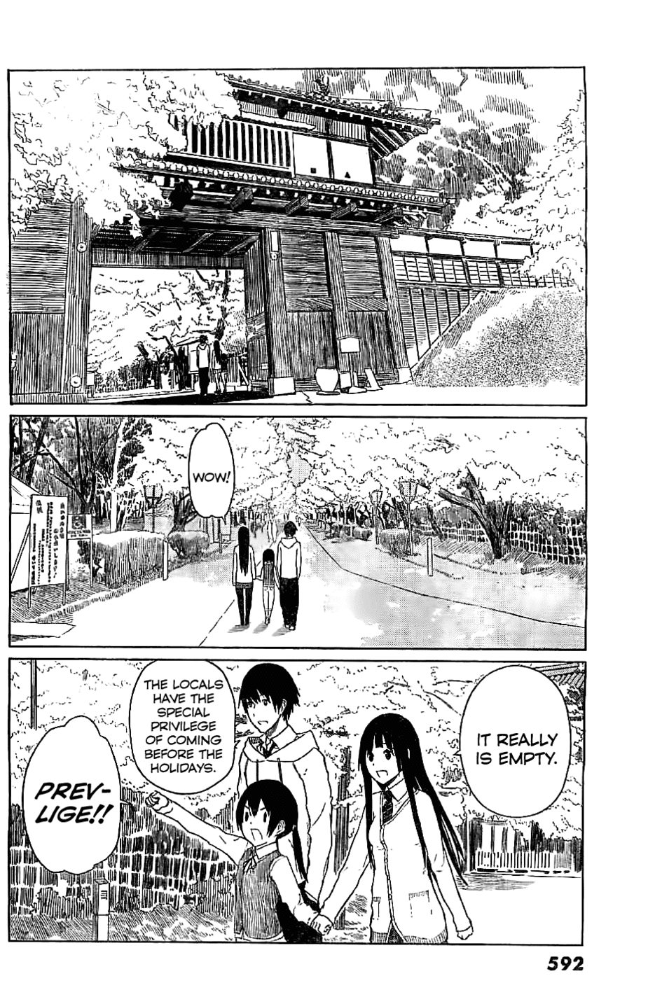 Flying Witch (ISHIZUKA Chihiro) Chapter 8 page 6 - Chapter 8: Diviner Among The Cherry Blossoms