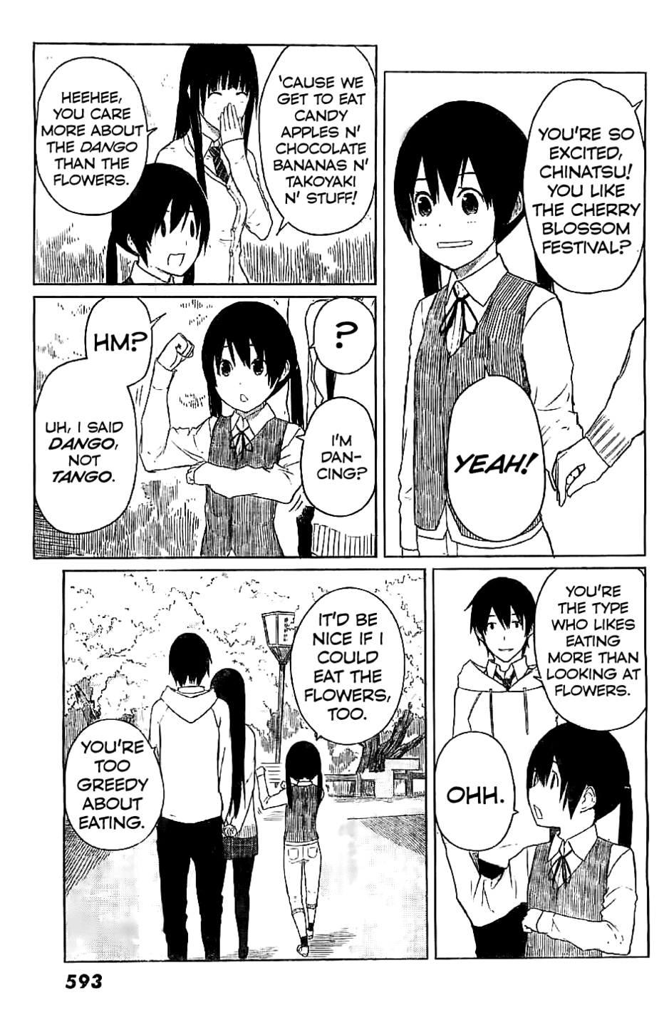 Flying Witch (ISHIZUKA Chihiro) Chapter 8 page 7 - Chapter 8: Diviner Among The Cherry Blossoms