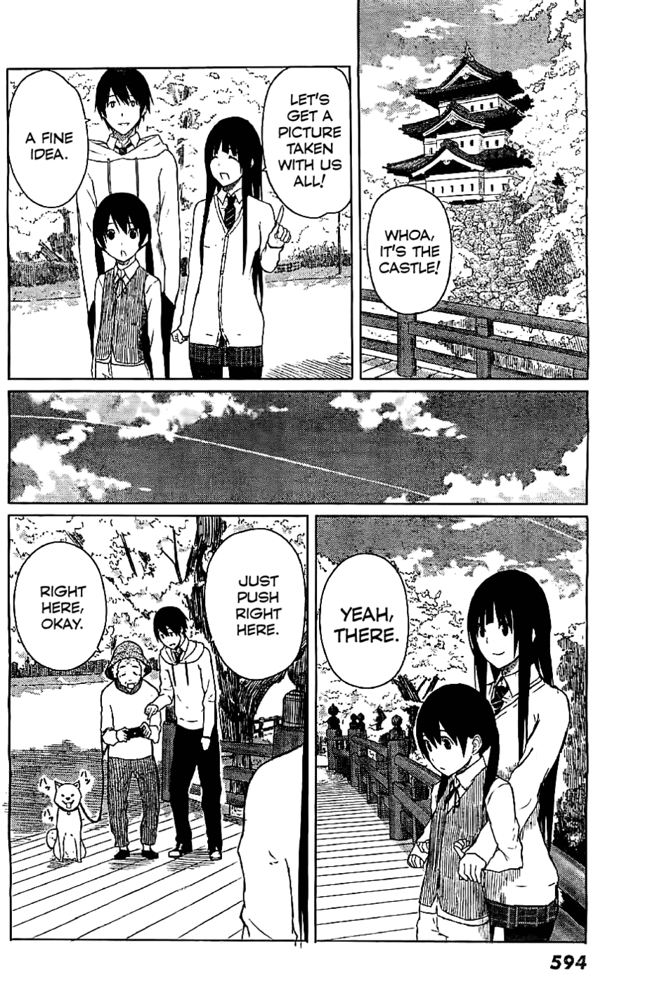 Flying Witch (ISHIZUKA Chihiro) Chapter 8 page 8 - Chapter 8: Diviner Among The Cherry Blossoms