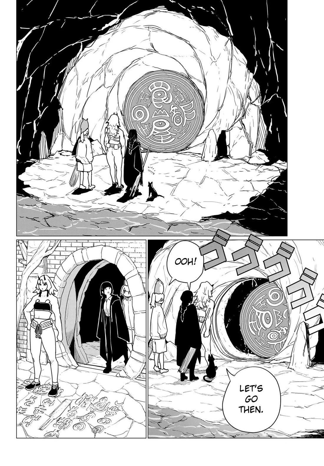 Flying Witch (ISHIZUKA Chihiro) Chapter 80 page 16 - Chapter 80: Rocks, traps and fists