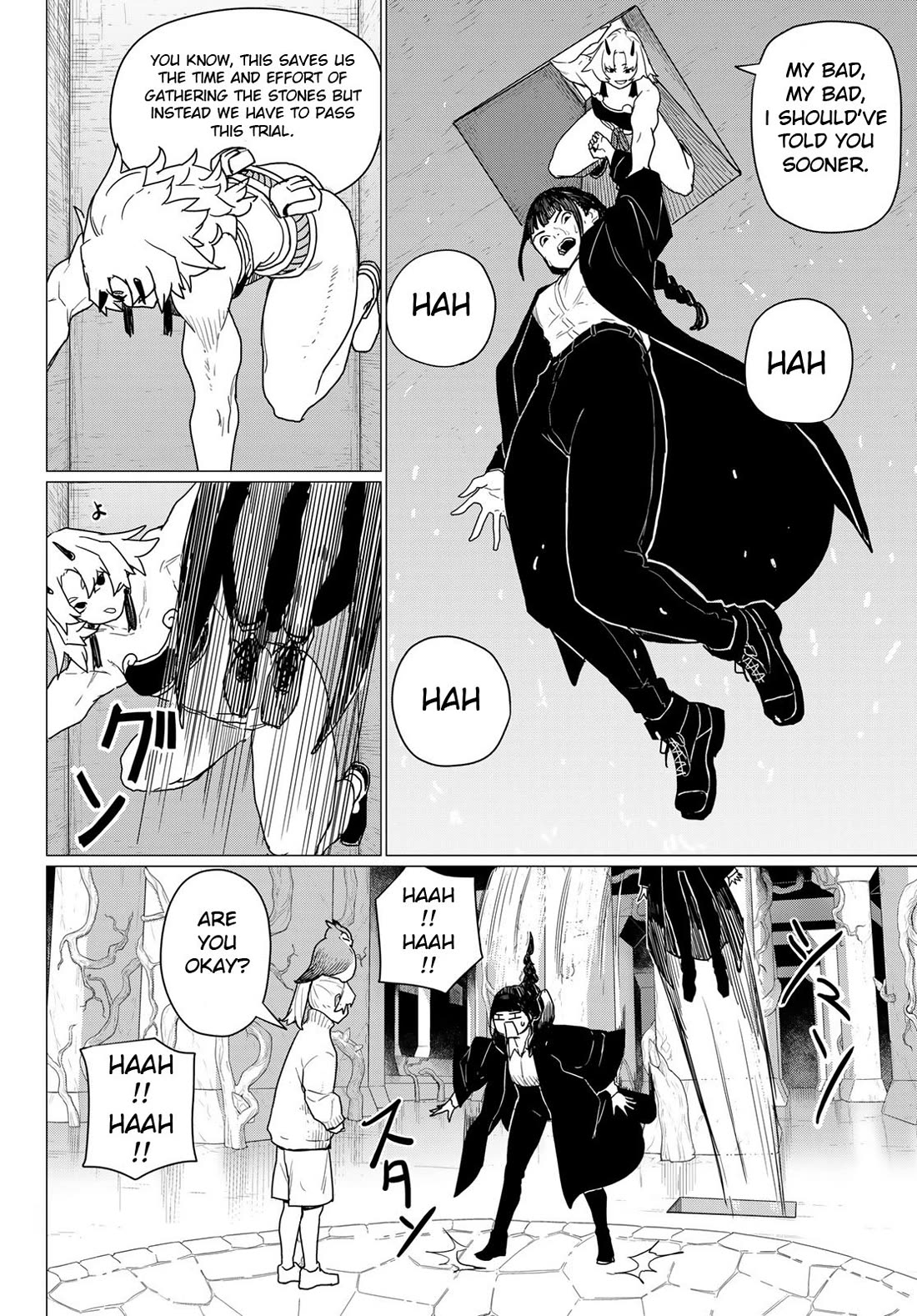 Flying Witch (ISHIZUKA Chihiro) Chapter 80 page 20 - Chapter 80: Rocks, traps and fists