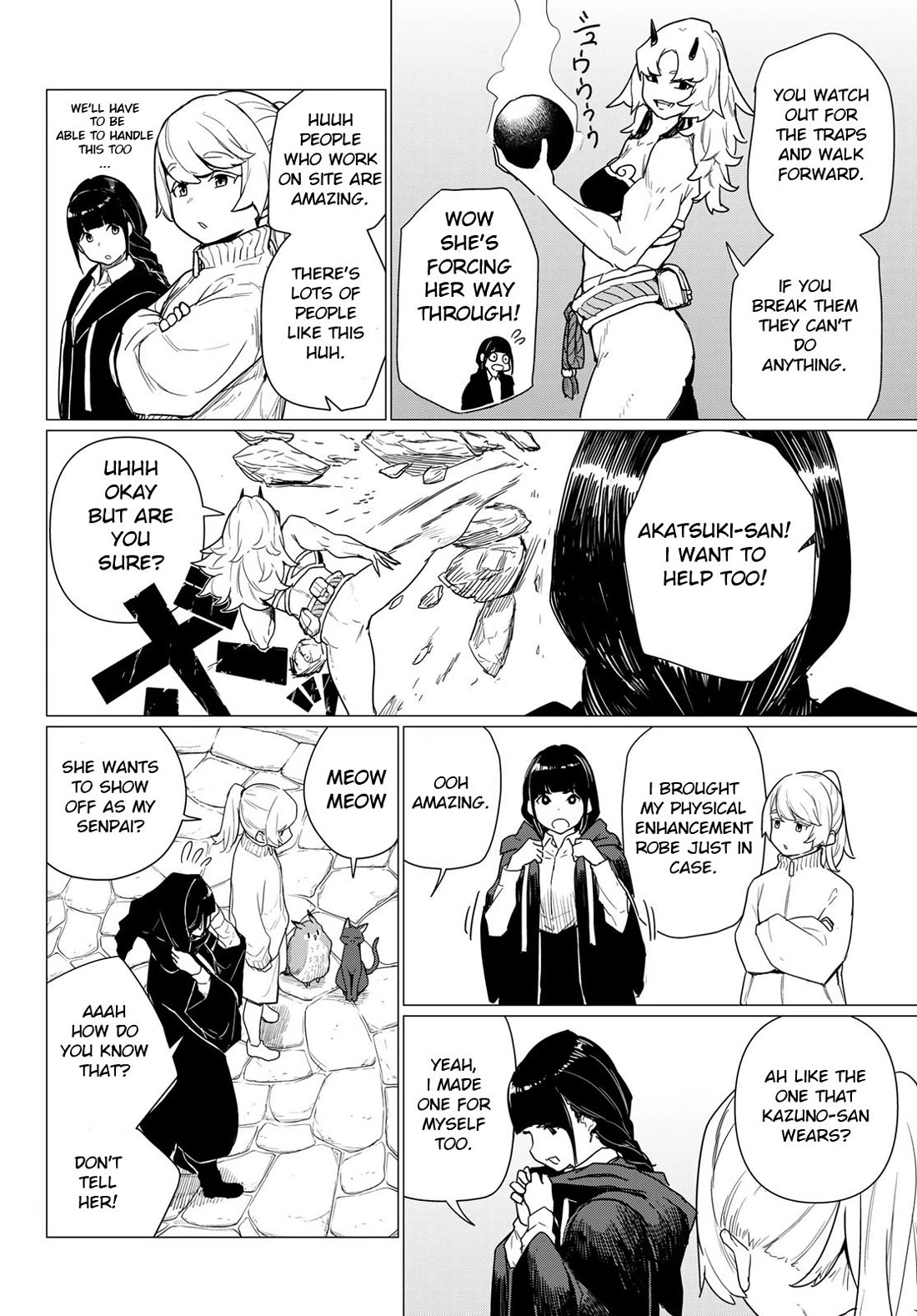 Flying Witch (ISHIZUKA Chihiro) Chapter 80 page 26 - Chapter 80: Rocks, traps and fists