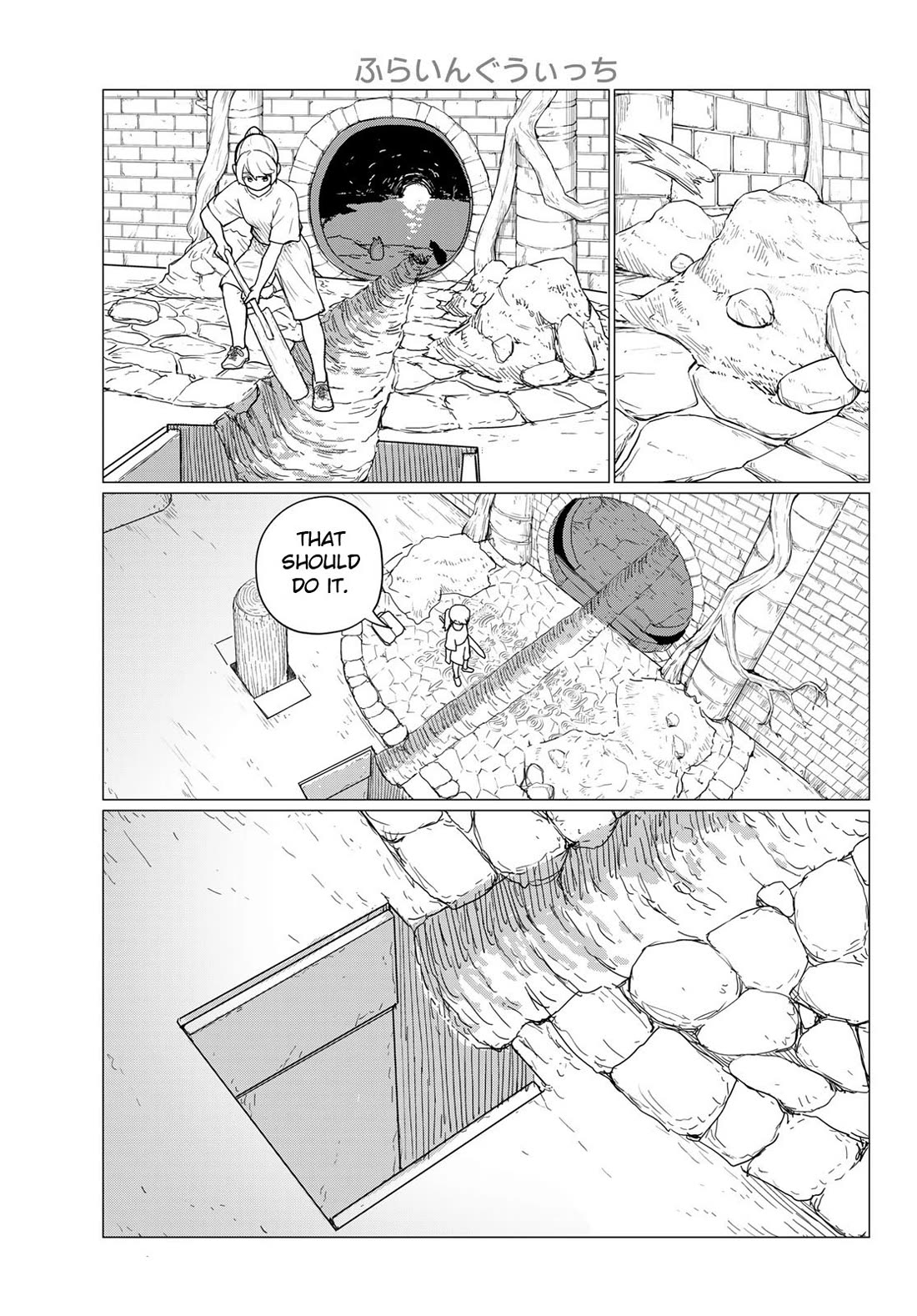 Flying Witch (ISHIZUKA Chihiro) Chapter 80 page 31 - Chapter 80: Rocks, traps and fists