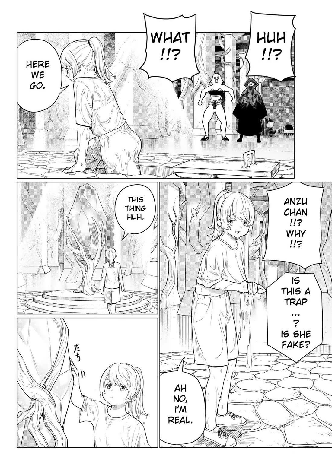 Flying Witch (ISHIZUKA Chihiro) Chapter 80 page 36 - Chapter 80: Rocks, traps and fists
