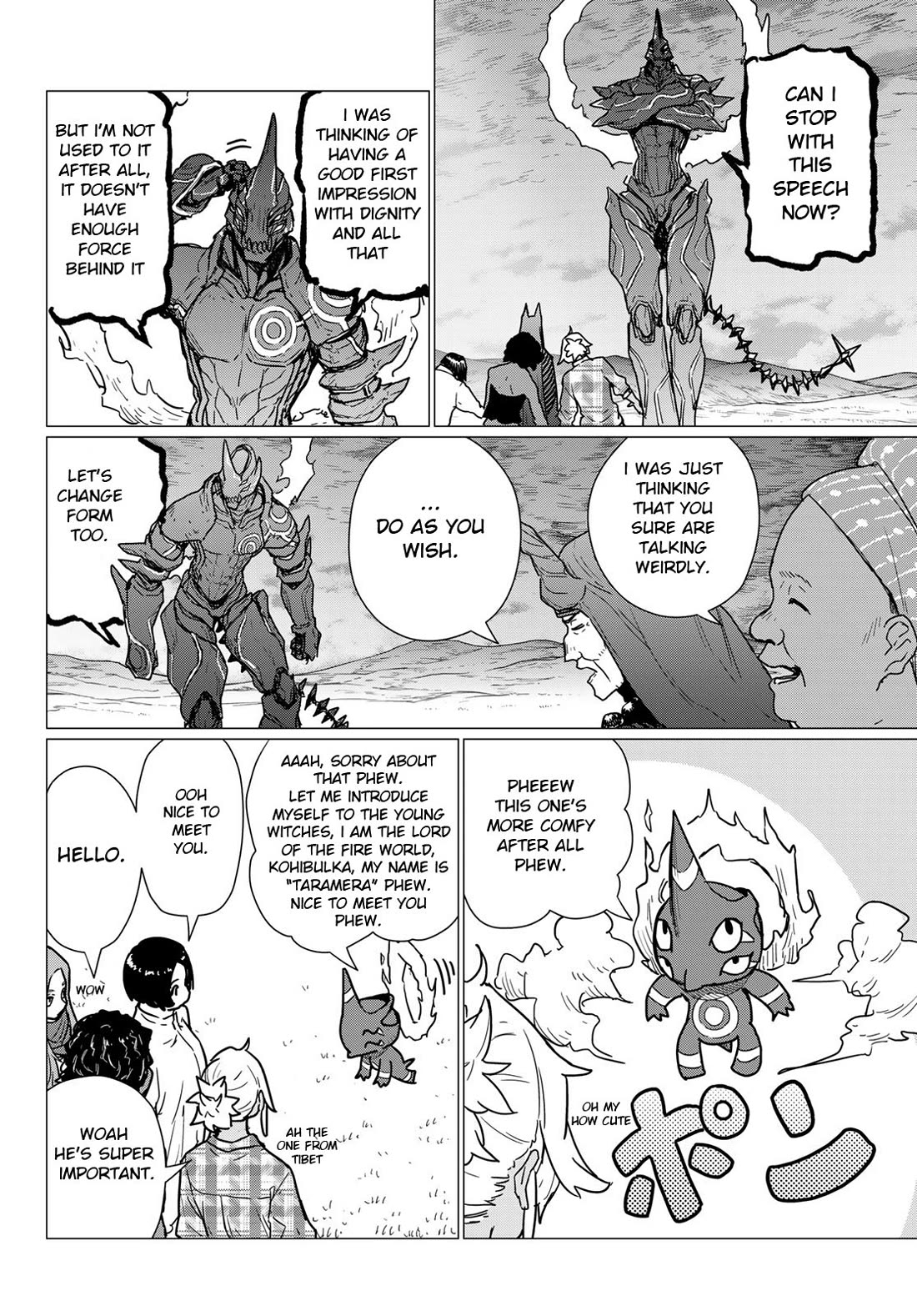 Flying Witch (ISHIZUKA Chihiro) Chapter 81 page 20 - Chapter 81: The fire god is indecisive