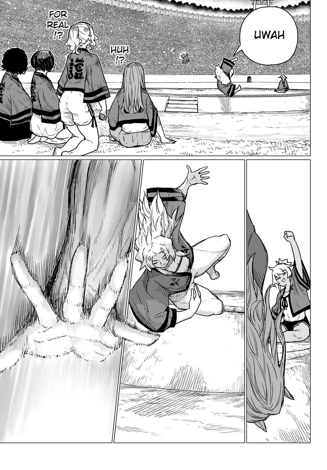 Flying Witch (ISHIZUKA Chihiro) Chapter 83 page 13 - Chapter 83: Knockouts are the best part of tocchari