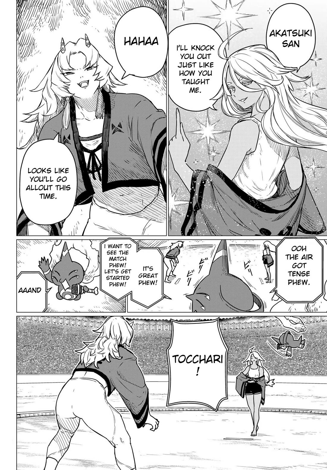 Flying Witch (ISHIZUKA Chihiro) Chapter 83 page 22 - Chapter 83: Knockouts are the best part of tocchari