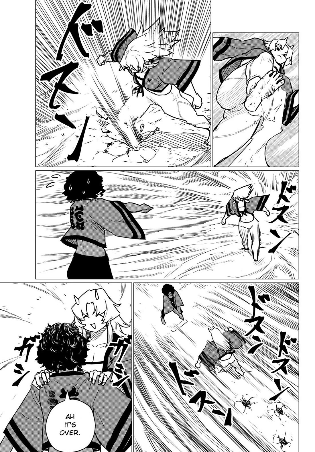 Flying Witch (ISHIZUKA Chihiro) Chapter 83 page 3 - Chapter 83: Knockouts are the best part of tocchari