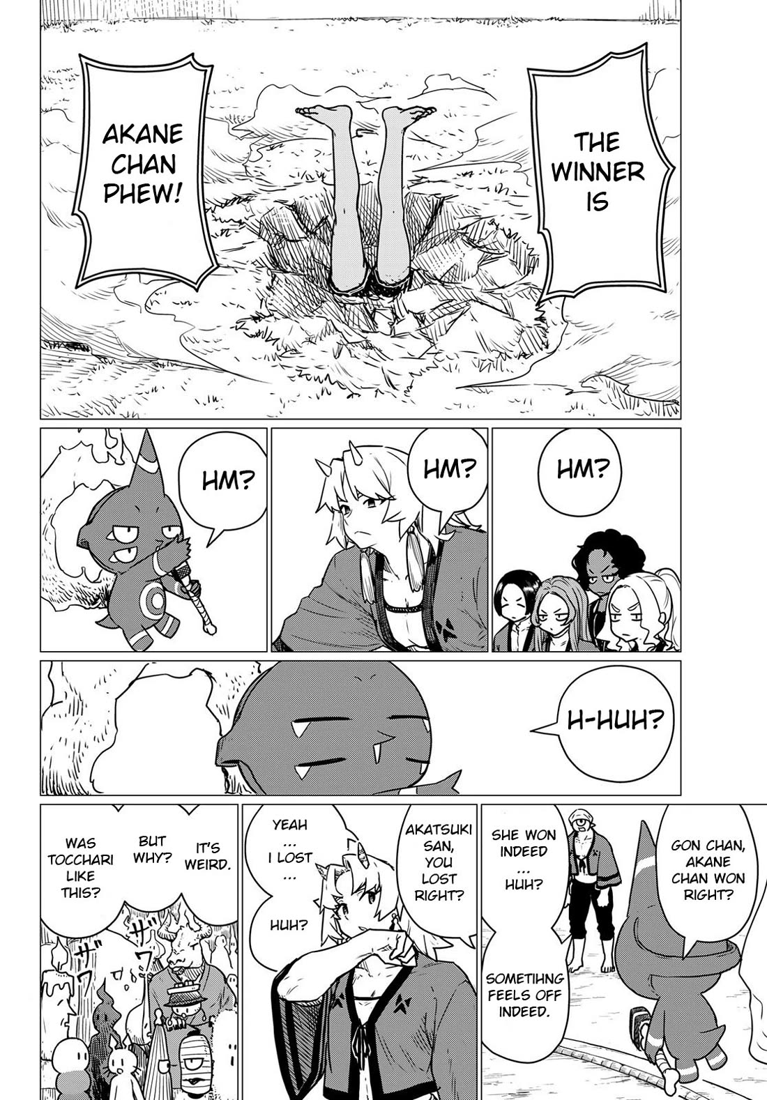 Flying Witch (ISHIZUKA Chihiro) Chapter 83 page 30 - Chapter 83: Knockouts are the best part of tocchari