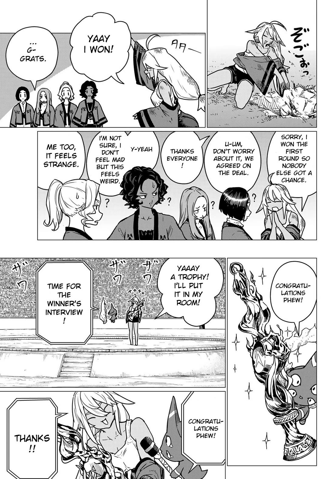 Flying Witch (ISHIZUKA Chihiro) Chapter 83 page 31 - Chapter 83: Knockouts are the best part of tocchari