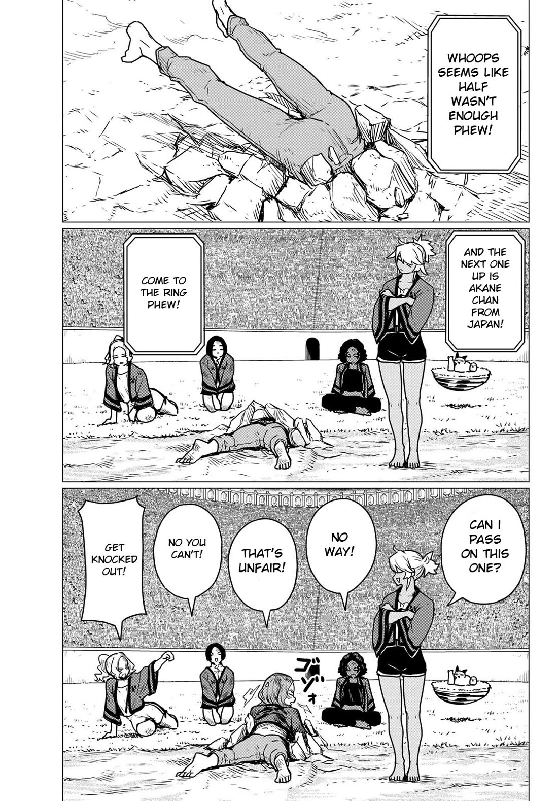 Flying Witch (ISHIZUKA Chihiro) Chapter 83 page 5 - Chapter 83: Knockouts are the best part of tocchari