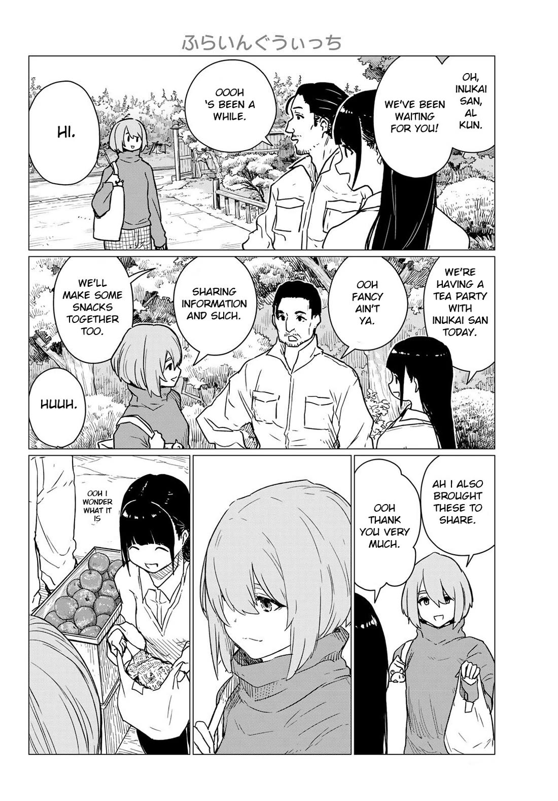 Flying Witch (ISHIZUKA Chihiro) Chapter 84 page 4 - Chapter 84: Harvest season, the rhytm of tastiness