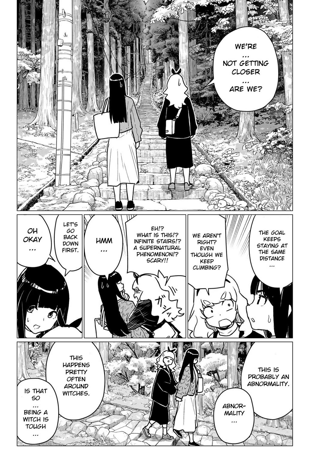 Flying Witch (ISHIZUKA Chihiro) Chapter 85 page 12 - Chapter 85: My master is the founder of the shasei style