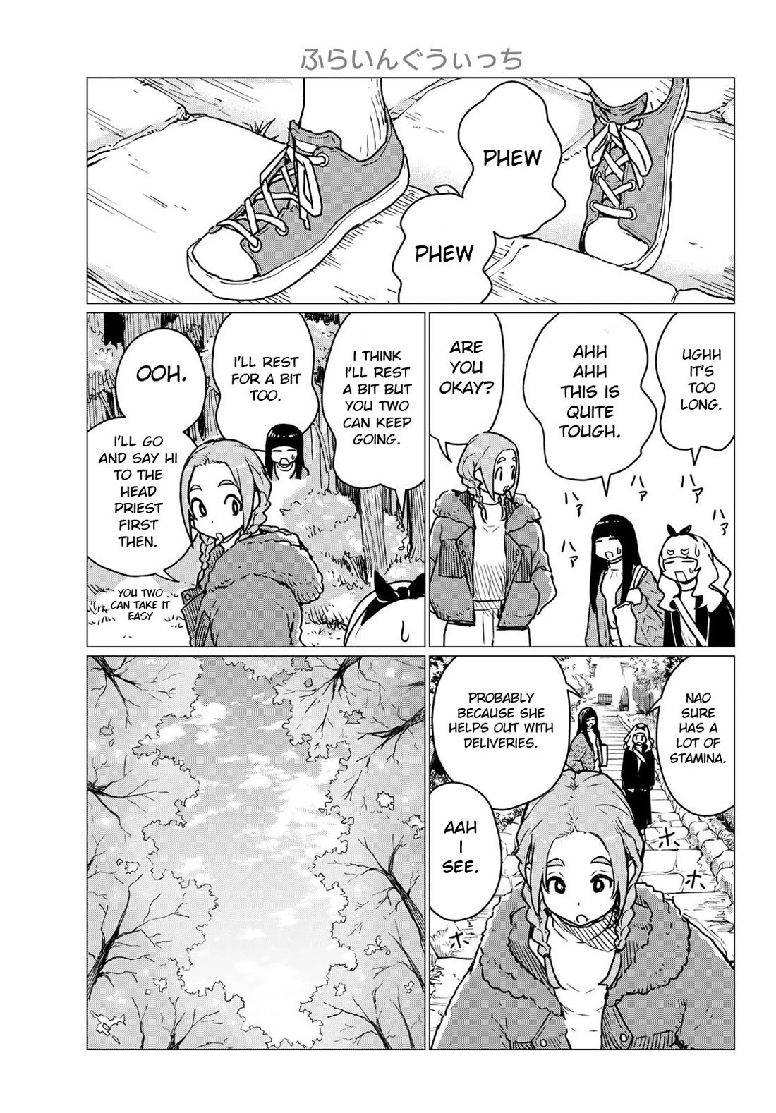 Flying Witch (ISHIZUKA Chihiro) Chapter 85 page 9 - Chapter 85: My master is the founder of the shasei style