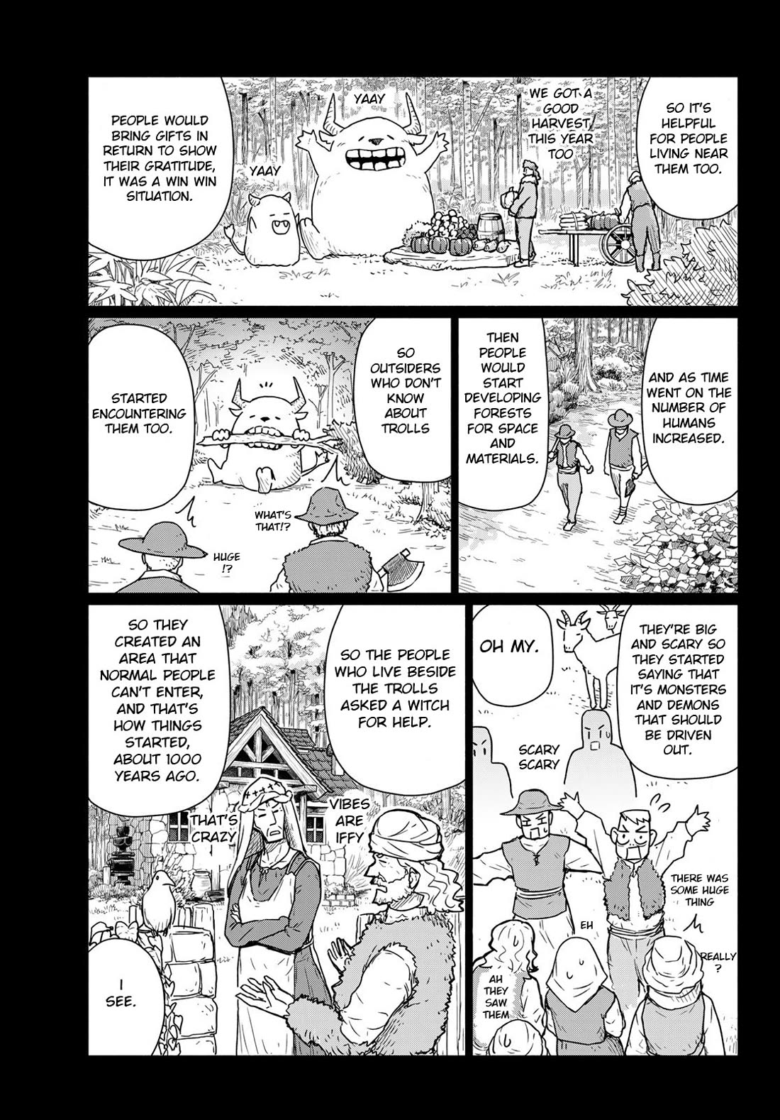 Flying Witch (ISHIZUKA Chihiro) Chapter 89 page 15 - Chapter 89: My Dad is a Troll Hunter