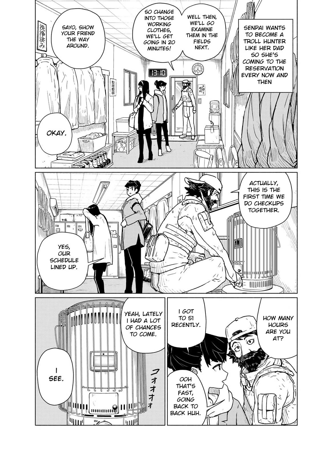 Flying Witch (ISHIZUKA Chihiro) Chapter 89 page 9 - Chapter 89: My Dad is a Troll Hunter