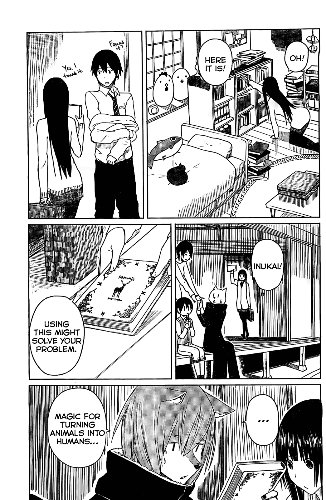 Flying Witch (ISHIZUKA Chihiro) Chapter 9 page 11 - Chapter 9: Dogwitch and Sisterwitch