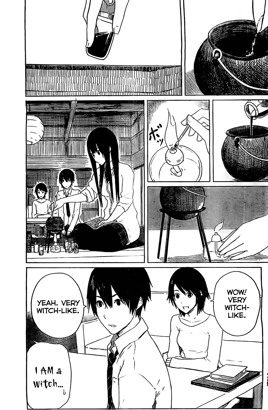 Flying Witch (ISHIZUKA Chihiro) Chapter 9 page 13 - Chapter 9: Dogwitch and Sisterwitch
