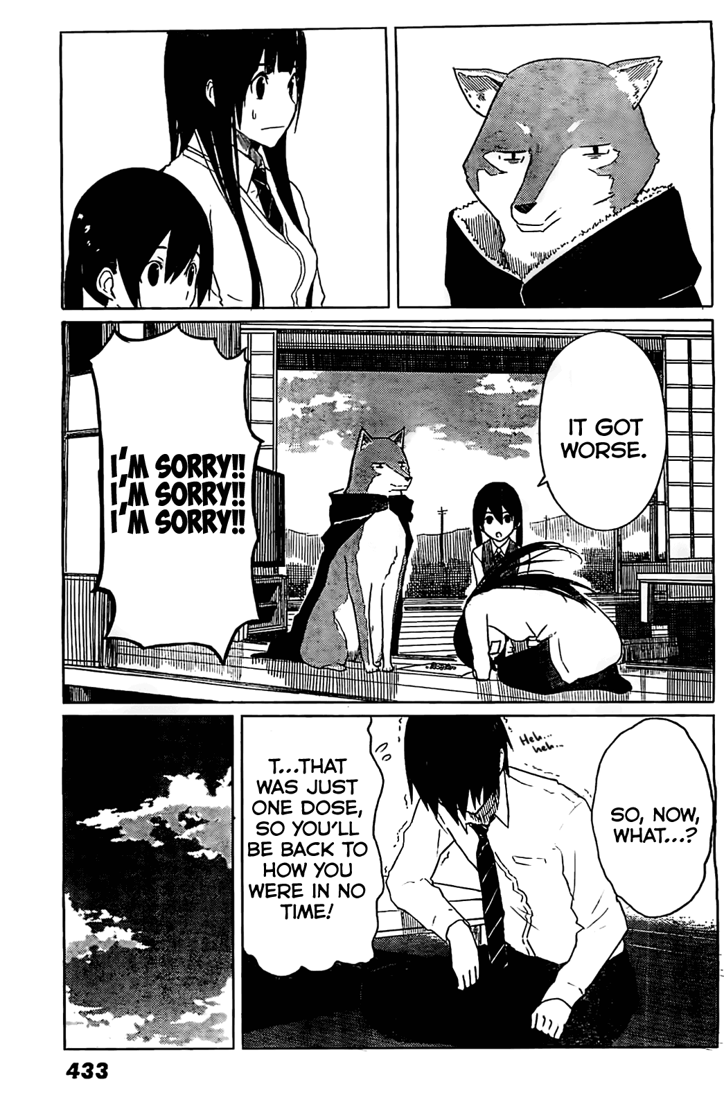 Flying Witch (ISHIZUKA Chihiro) Chapter 9 page 17 - Chapter 9: Dogwitch and Sisterwitch