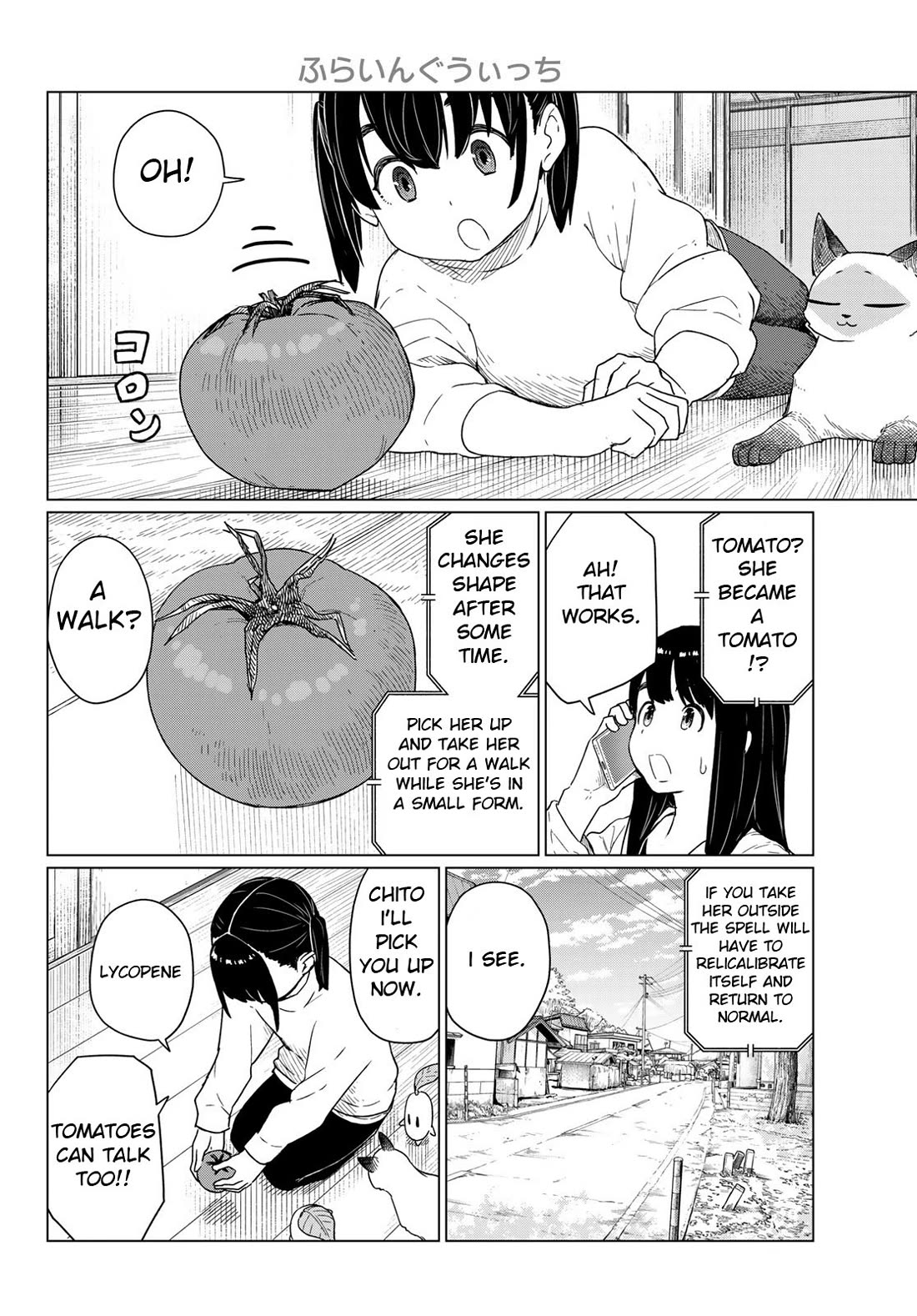 Flying Witch (ISHIZUKA Chihiro) Chapter 91 page 10 - Chapter 91: The First Beast Tamer