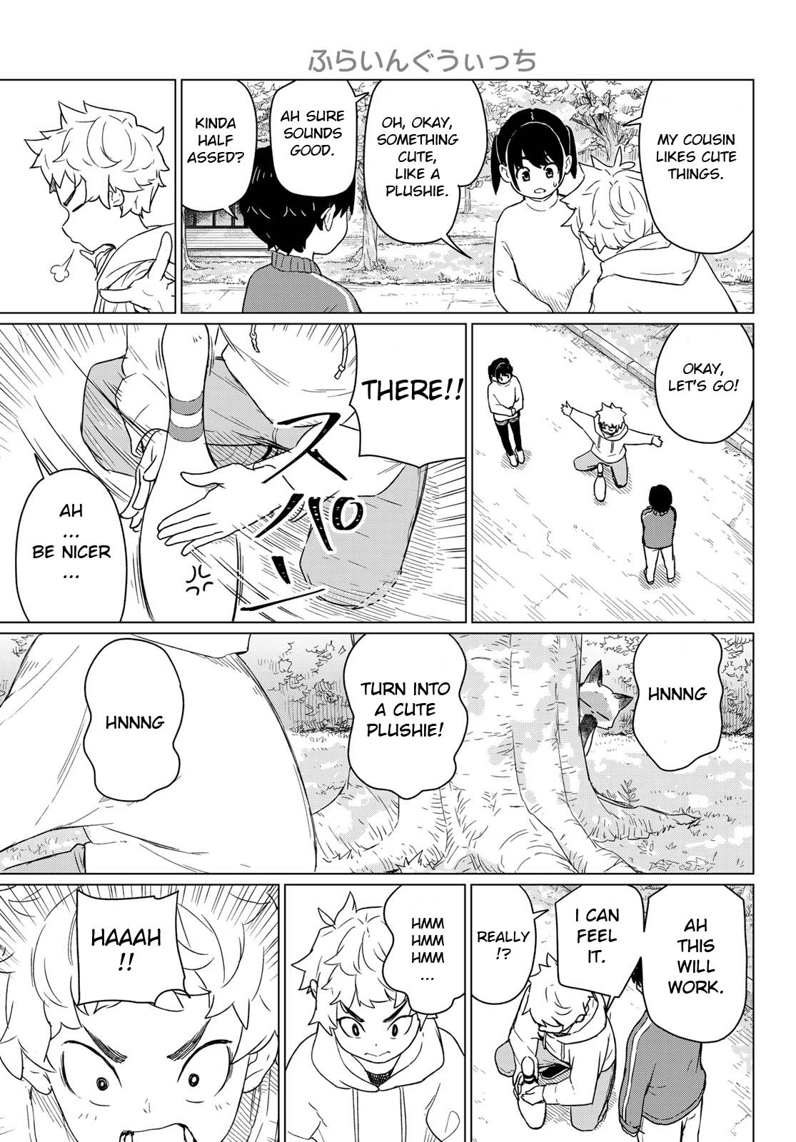 Flying Witch (ISHIZUKA Chihiro) Chapter 91 page 25 - Chapter 91: The First Beast Tamer