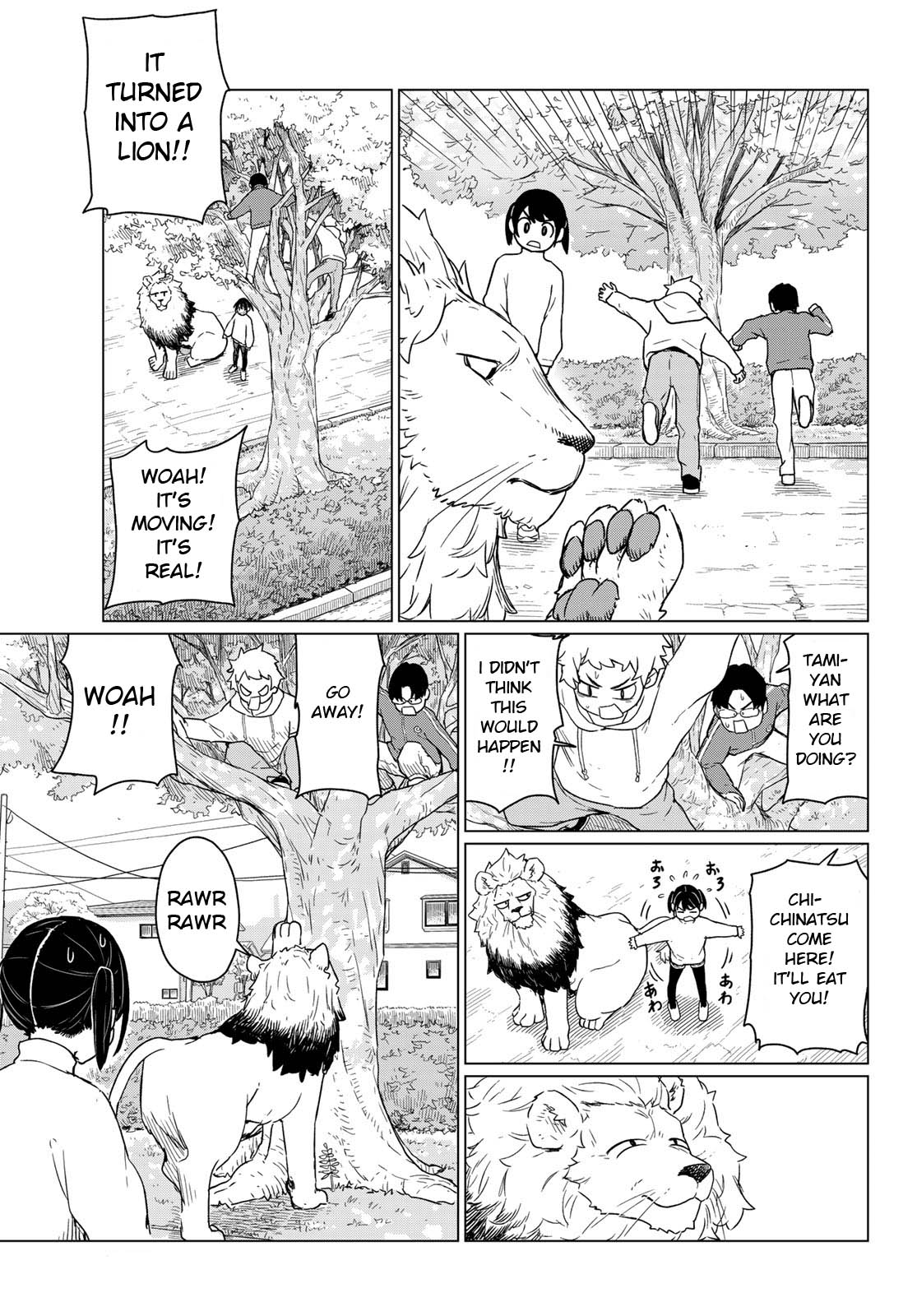 Flying Witch (ISHIZUKA Chihiro) Chapter 91 page 27 - Chapter 91: The First Beast Tamer