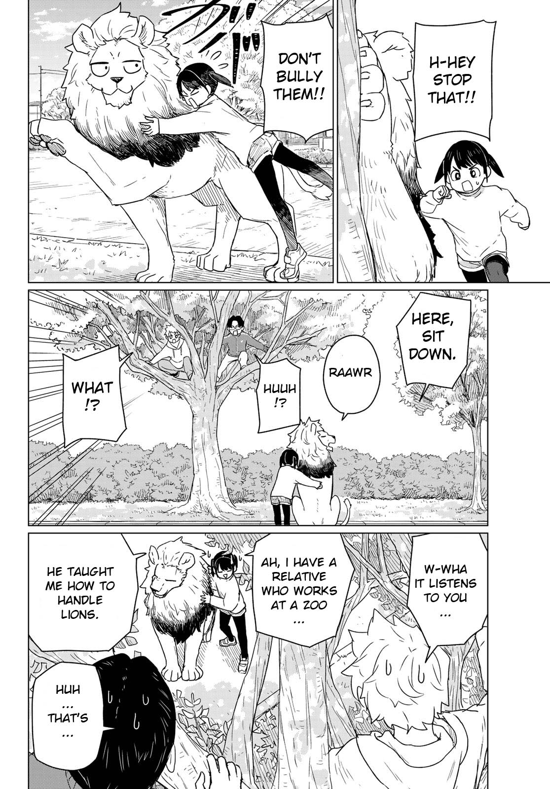 Flying Witch (ISHIZUKA Chihiro) Chapter 91 page 28 - Chapter 91: The First Beast Tamer