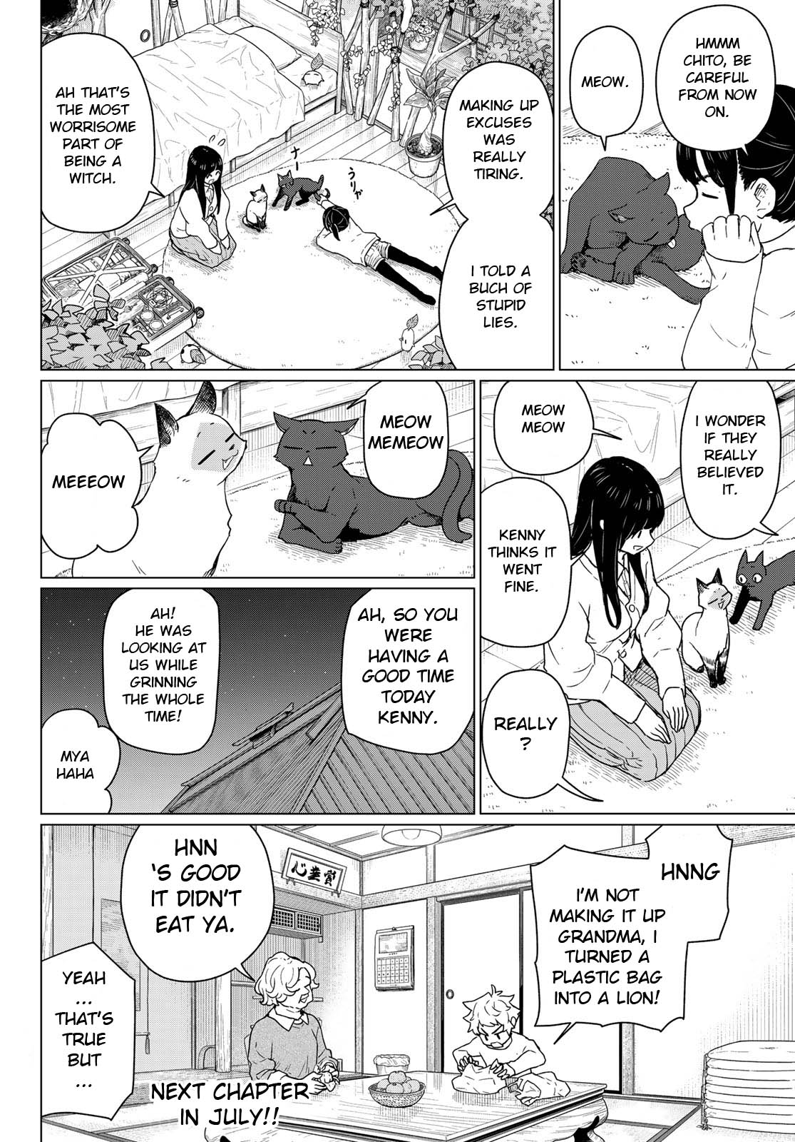 Flying Witch (ISHIZUKA Chihiro) Chapter 91 page 30 - Chapter 91: The First Beast Tamer