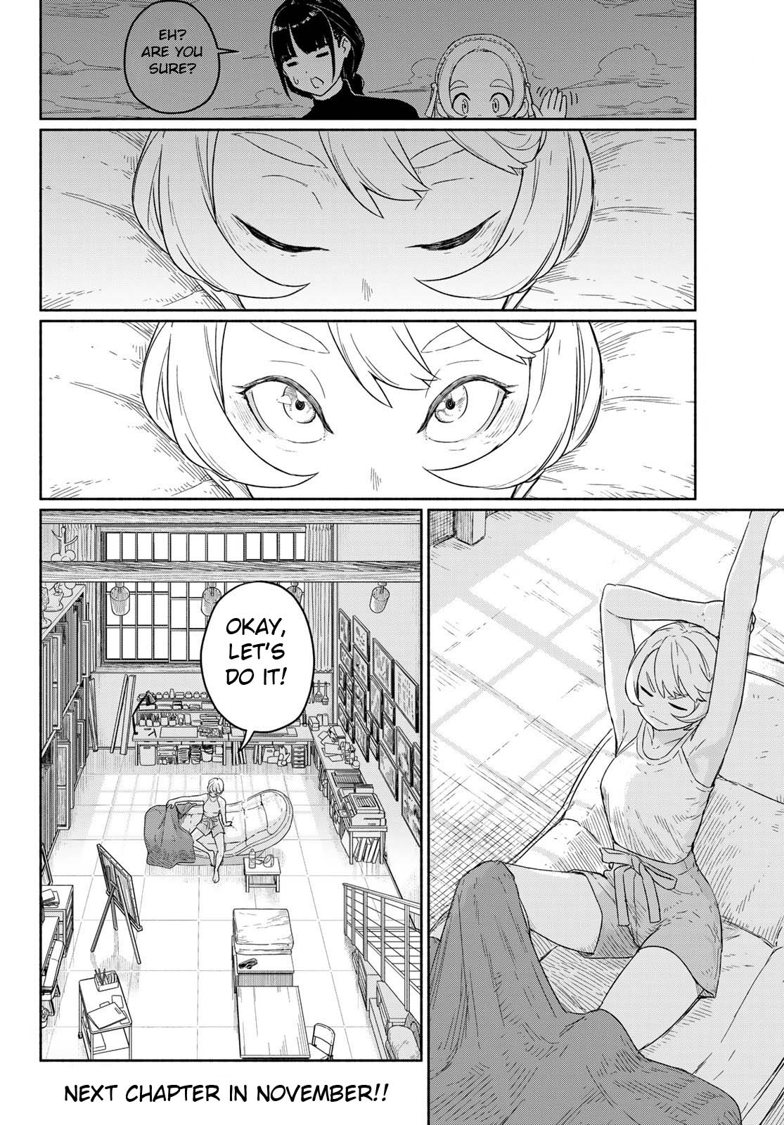 Flying Witch (ISHIZUKA Chihiro) Chapter 93 page 32 - Chapter 93: Try a Bit of Nonsense