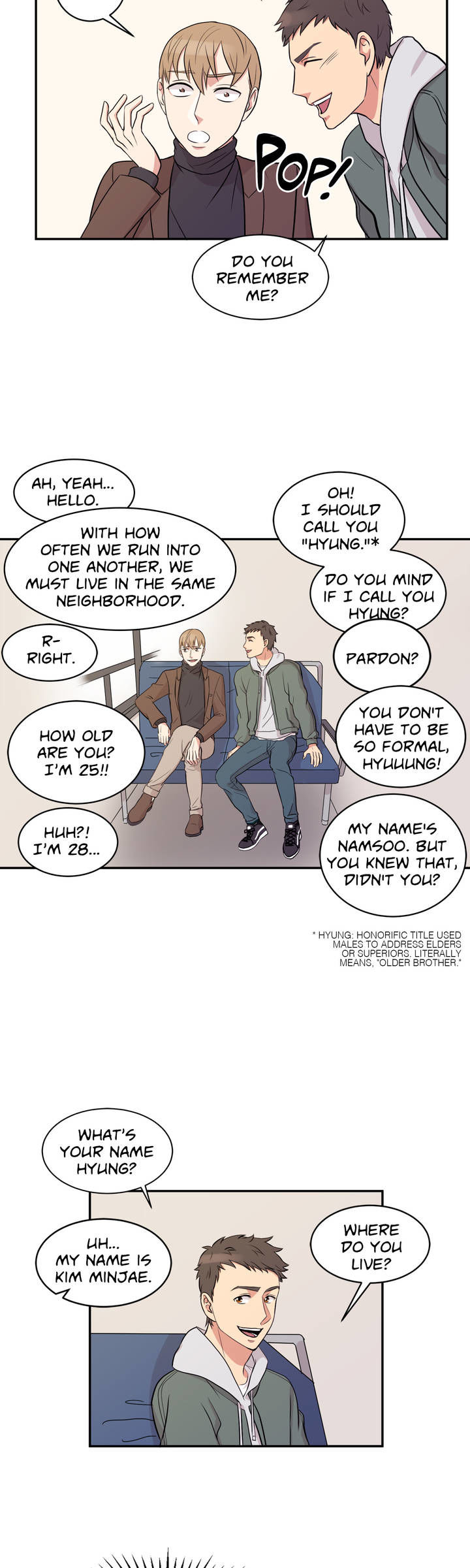 Following Namsoo to the Bathhouse Chapter 3 page 14 - Chapter 3