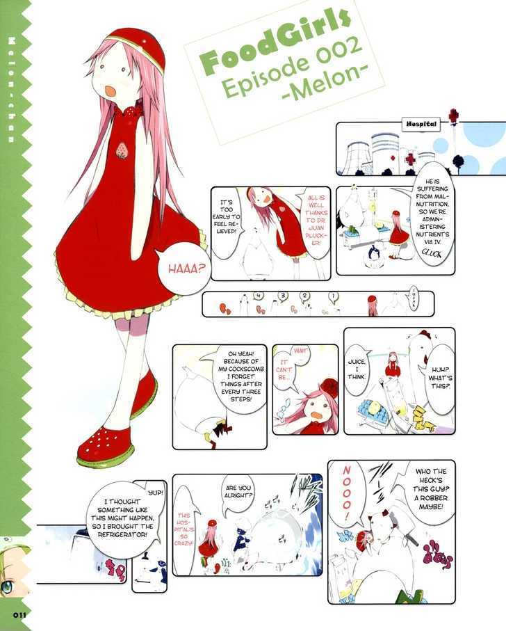 Food Girls Chapter 2 page 2 - Chapter 2 : Melon