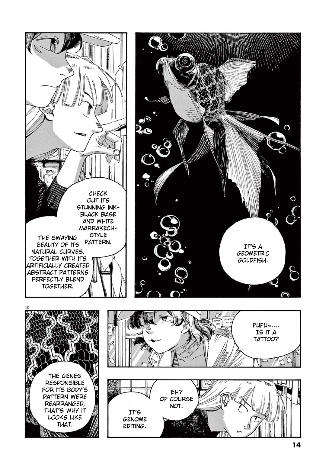 Fool Night Chapter 36 page 11 - Chapter 36: Geometric Goldfish
