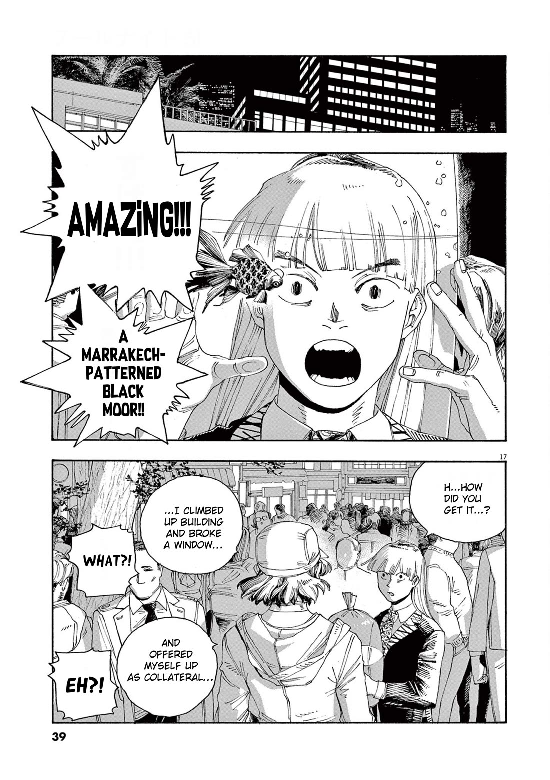 Fool Night Chapter 37 page 17 - Chapter 37: Don't Make Such A Sad Face