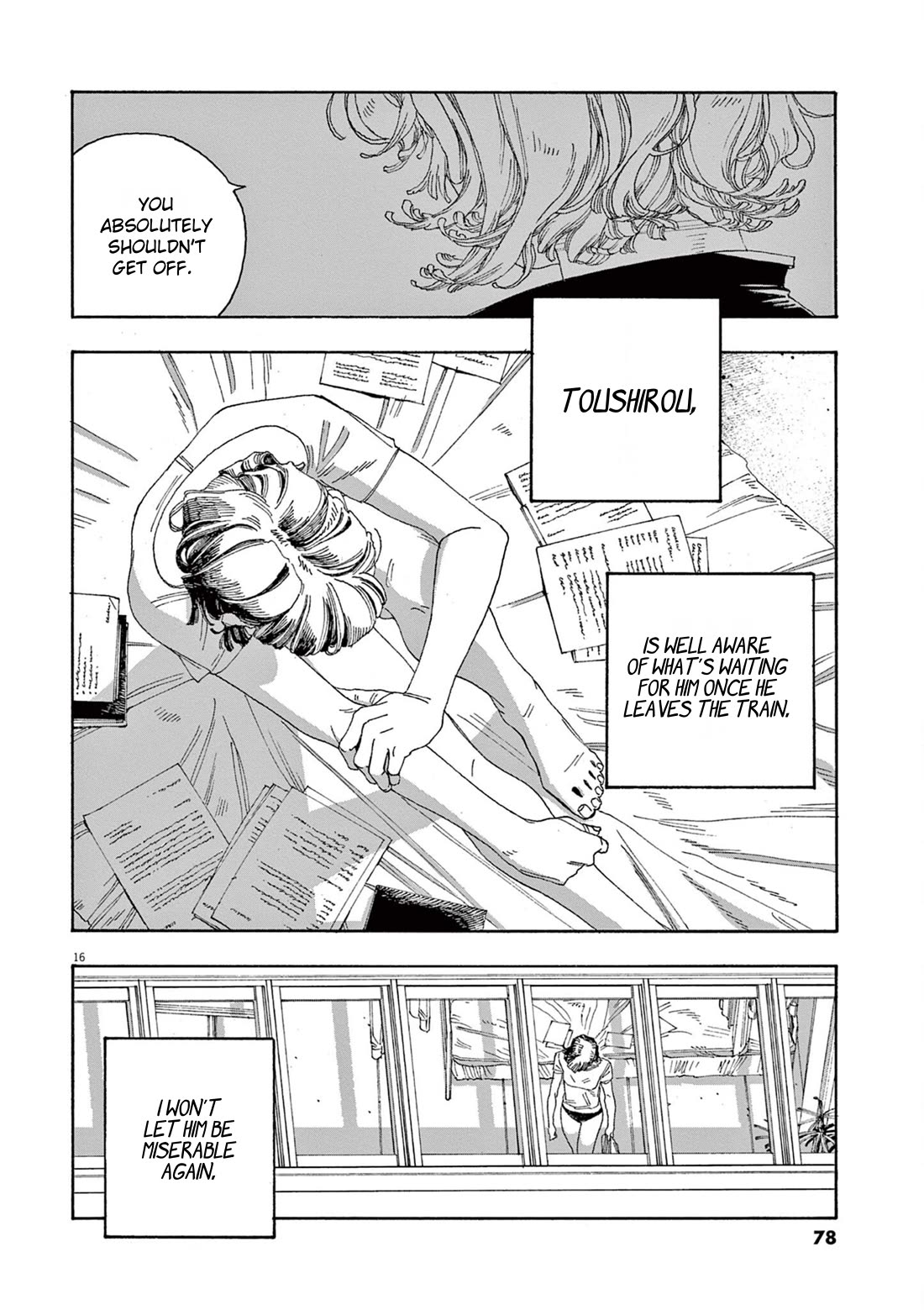 Fool Night Chapter 39 page 16 - Chapter 39: Leave The Train