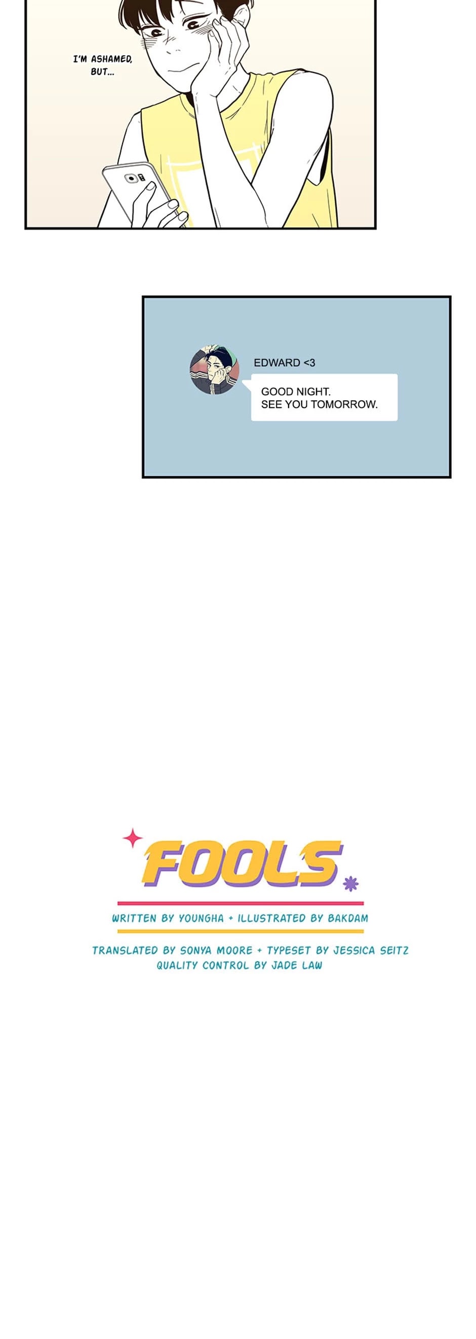 Fools Chapter 64 page 4 - Chapter 64: Guy, Girl, Or Alien