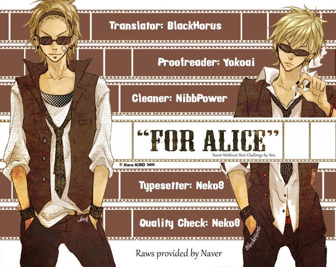 For Alice Chapter 17 page 1 - Chapter 17 : Mary Ann's House I