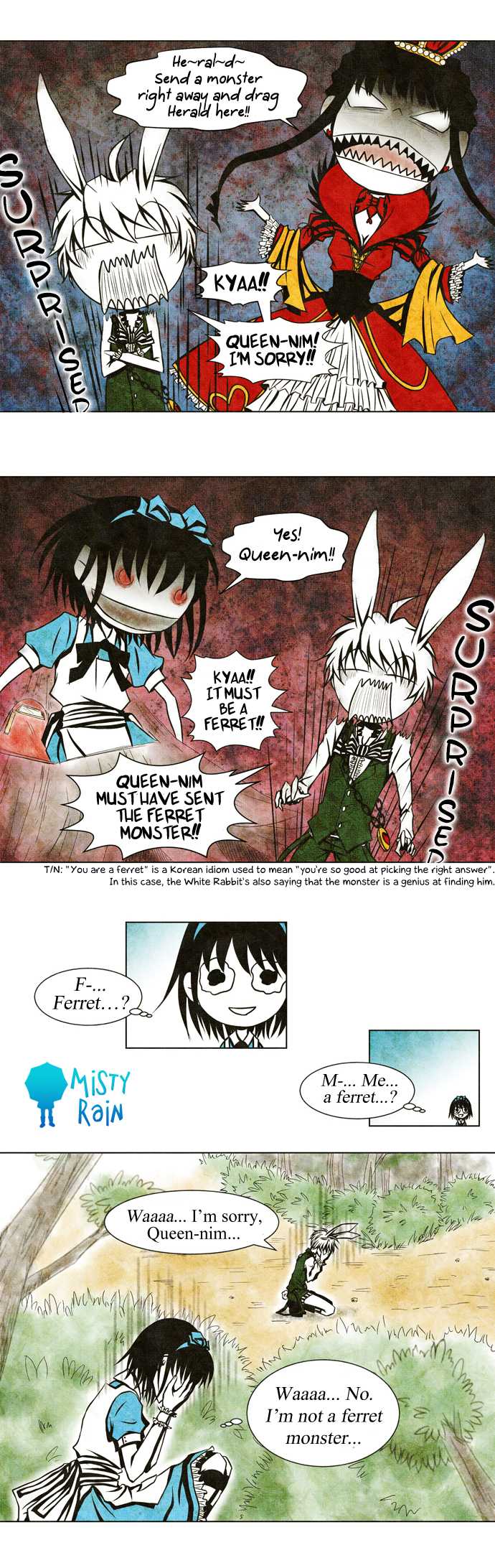 For Alice Chapter 17 page 7 - Chapter 17 : Mary Ann's House I