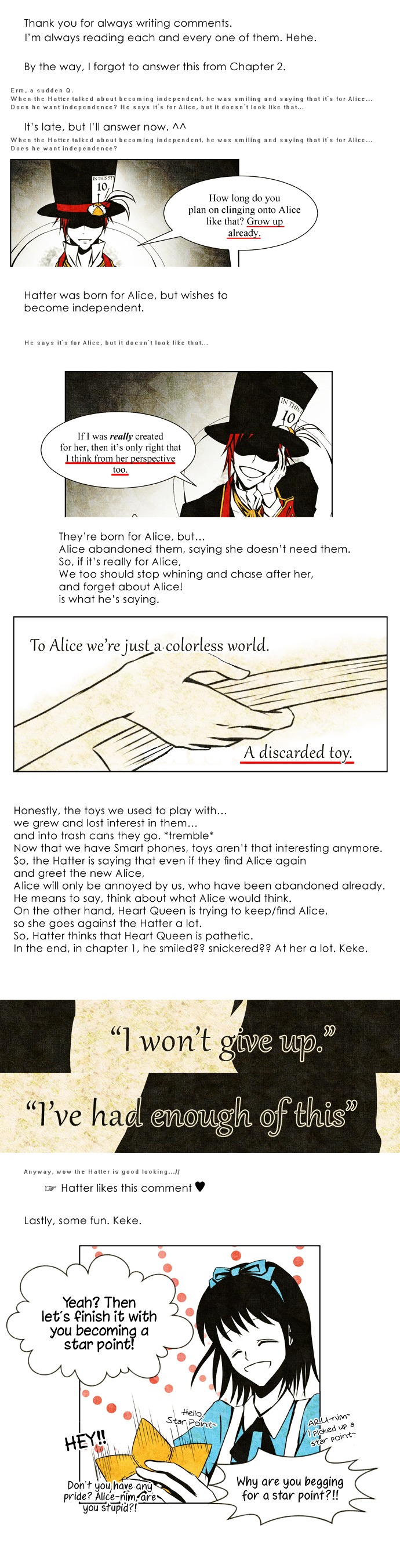For Alice Chapter 3 page 13 - Chapter 3 : My Name is