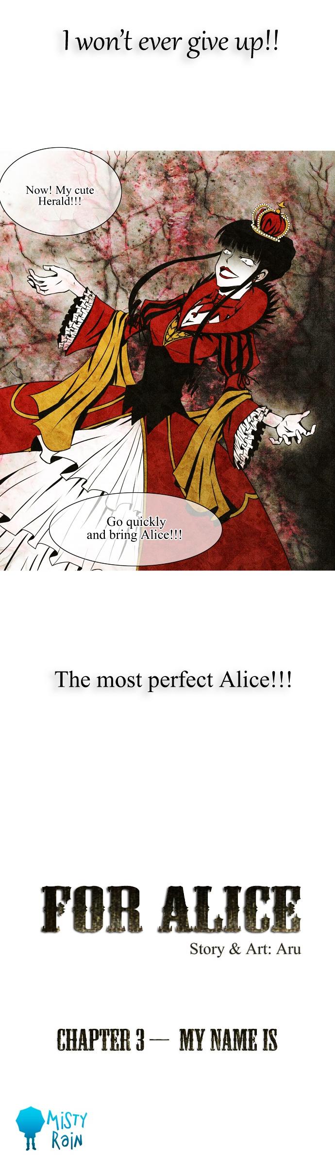 For Alice Chapter 3 page 2 - Chapter 3 : My Name is