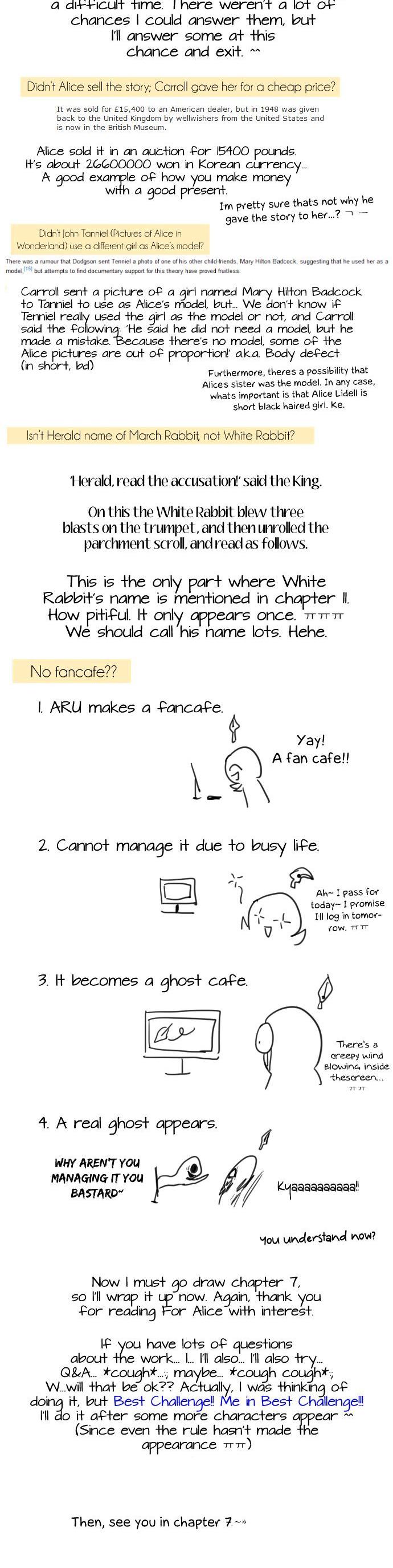 For Alice Chapter 6.5 page 6 - Chapter 6.5 : Extra