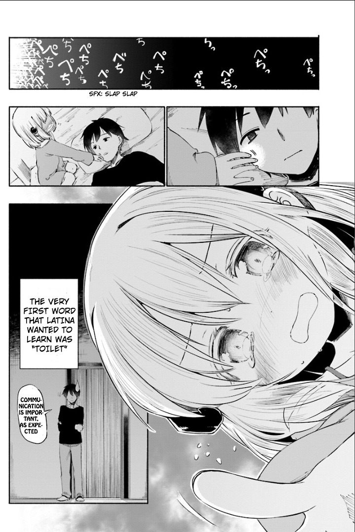 For My Daughter, I Might Even Be Able to Defeat the Demon King Chapter 1 page 11 - Chapter 1: Youth, Meeting With the Young Girl