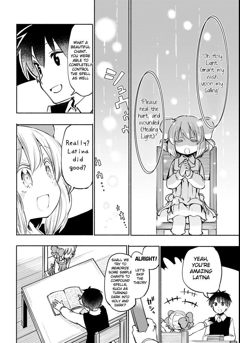 For My Daughter, I Might Even Be Able to Defeat the Demon King Chapter 11 page 10 - Chapter 11: Small Girl, Learning
