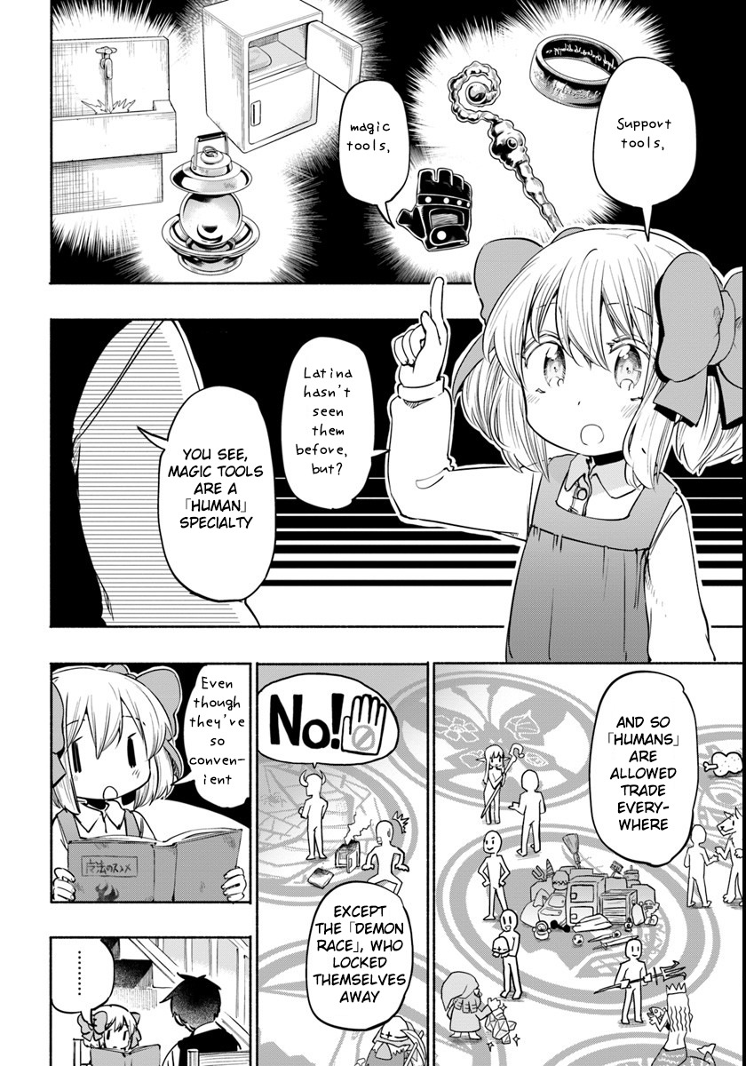 For My Daughter, I Might Even Be Able to Defeat the Demon King Chapter 11 page 12 - Chapter 11: Small Girl, Learning