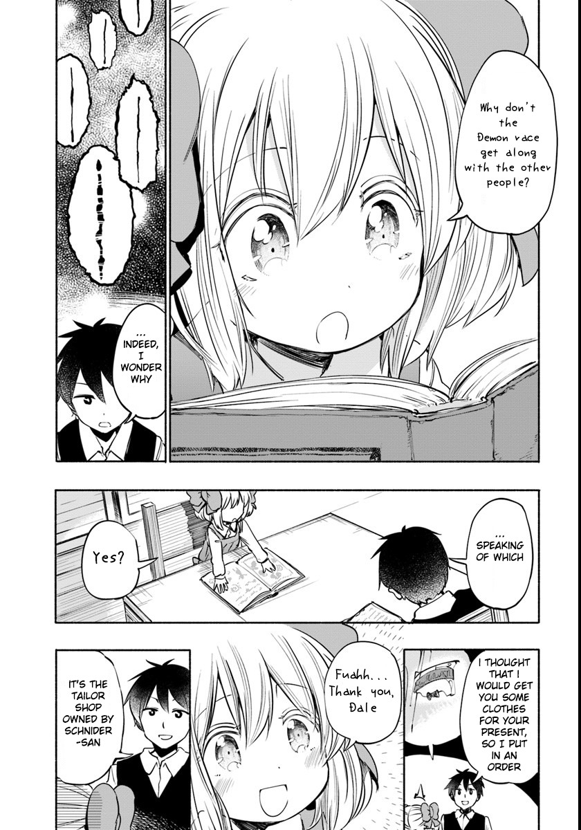 For My Daughter, I Might Even Be Able to Defeat the Demon King Chapter 11 page 13 - Chapter 11: Small Girl, Learning