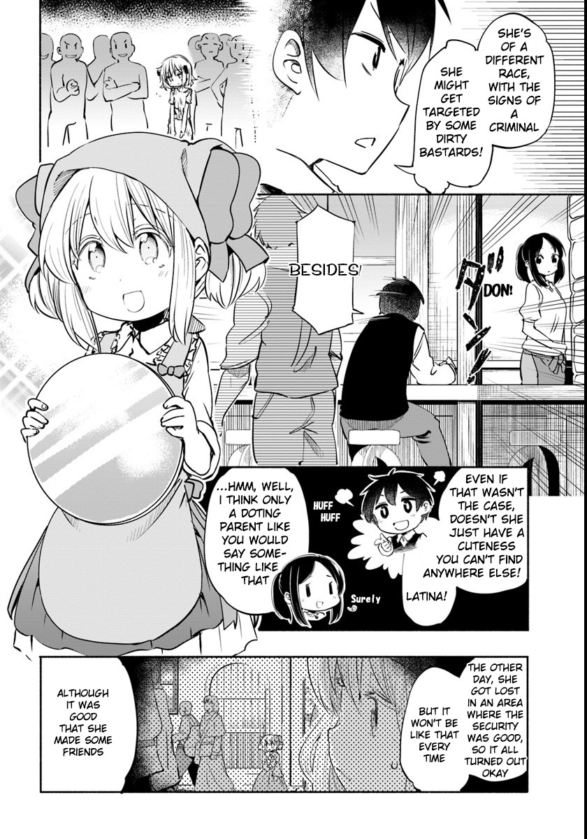 For My Daughter, I Might Even Be Able to Defeat the Demon King Chapter 11 page 2 - Chapter 11: Small Girl, Learning