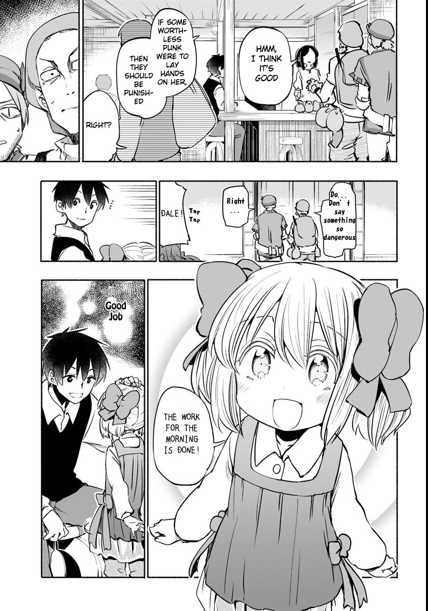 For My Daughter, I Might Even Be Able to Defeat the Demon King Chapter 11 page 3 - Chapter 11: Small Girl, Learning