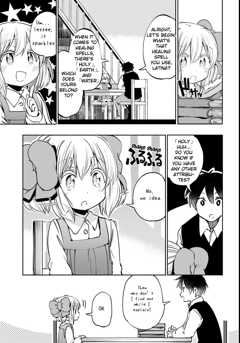 For My Daughter, I Might Even Be Able to Defeat the Demon King Chapter 11 page 5 - Chapter 11: Small Girl, Learning