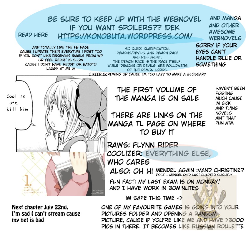 For My Daughter, I Might Even Be Able to Defeat the Demon King Chapter 12 page 17 - Chapter 12: Small Girl, A certain Summer day